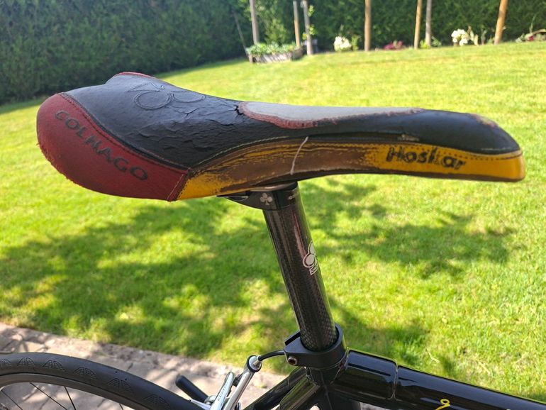 Used Colnago C40 Campagnolo Record 2002 Road & Gravel, Black — image 8 of 16