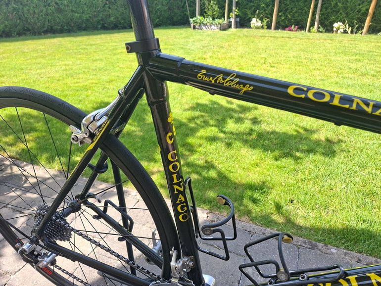 Used Colnago C40 Campagnolo Record 2002 Road & Gravel, Black — image 6 of 16