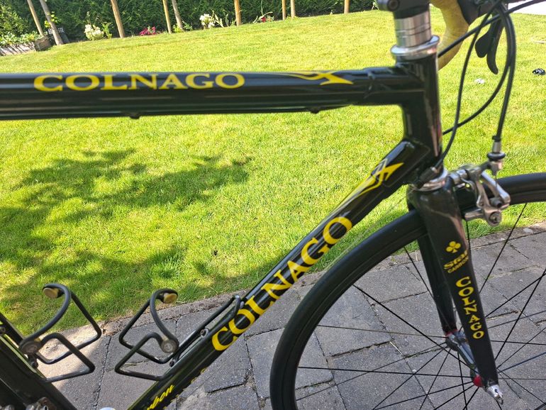 Used Colnago C40 Campagnolo Record 2002 Road & Gravel, Black — image 7 of 16