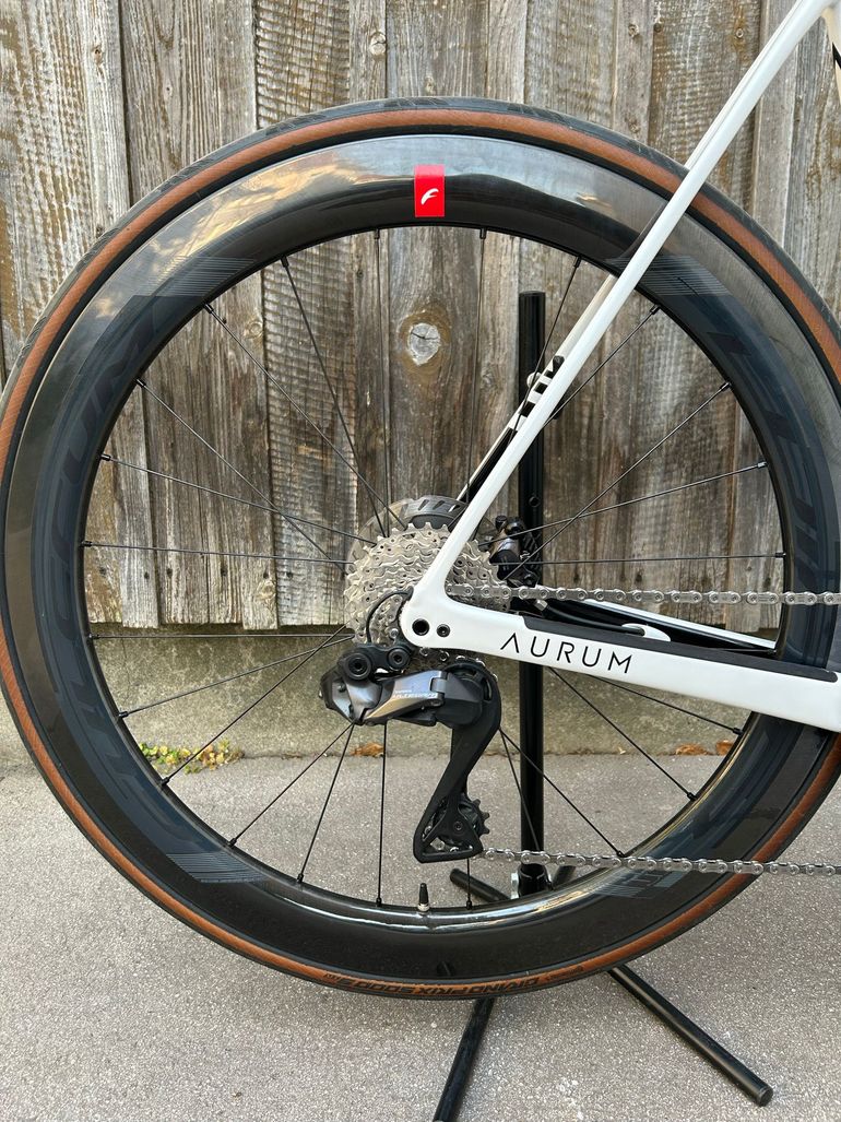 Used Aurum Aurum Custom Shimano Ultegra Di2 2024 Road & Gravel, White — image 3 of 18