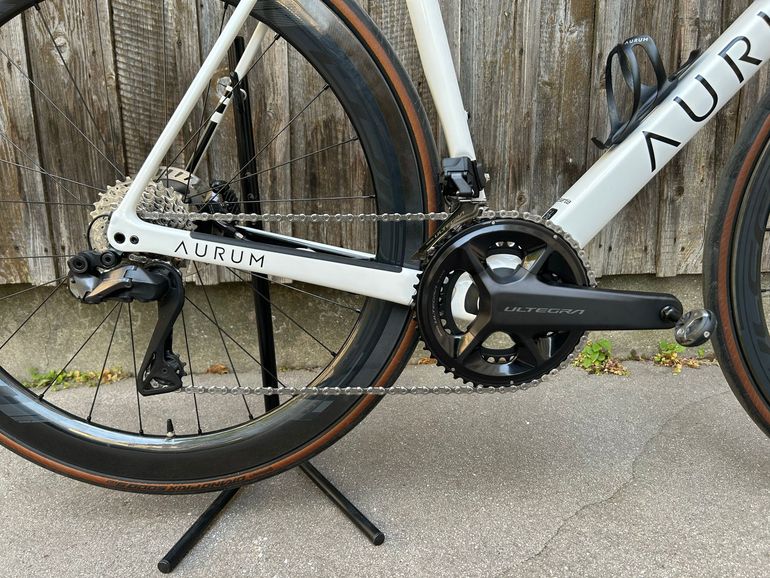 Used Aurum Aurum Custom Shimano Ultegra Di2 2024 Road & Gravel, White — image 2 of 18