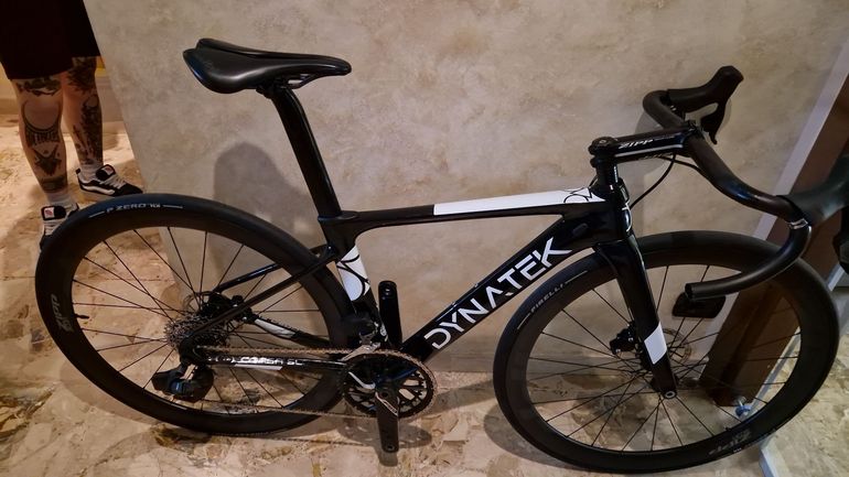 Used Dynatek Dynatek Custom Frameset 2023 Road & Gravel, Nero — image 4 of 7