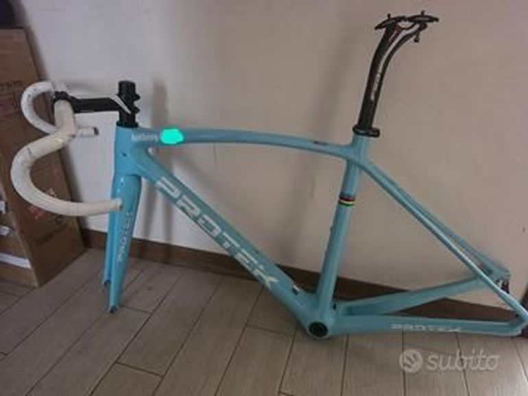 Used Protek Protek Custom Frameset 2016 Road & Gravel, Blue — image 1 of 7