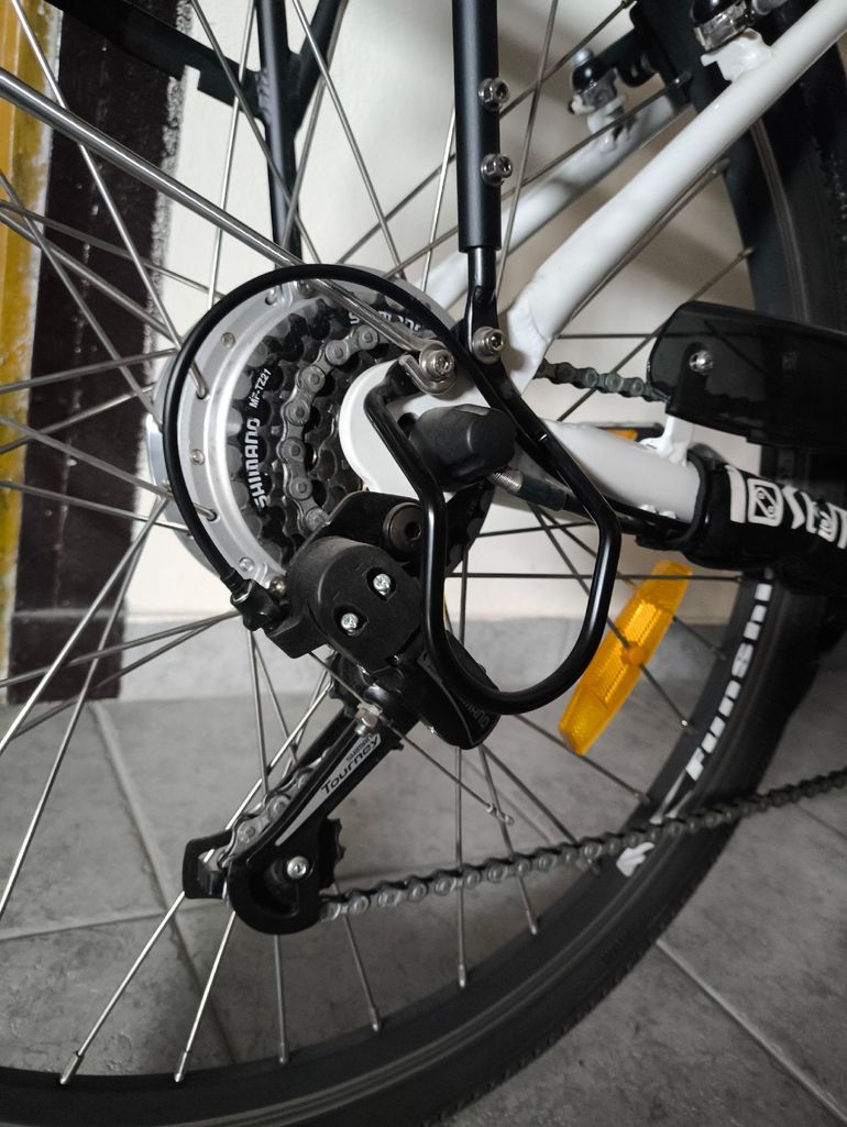 Used NWG NWG Custom Shimano Tourney Urban, White — image 3 of 6