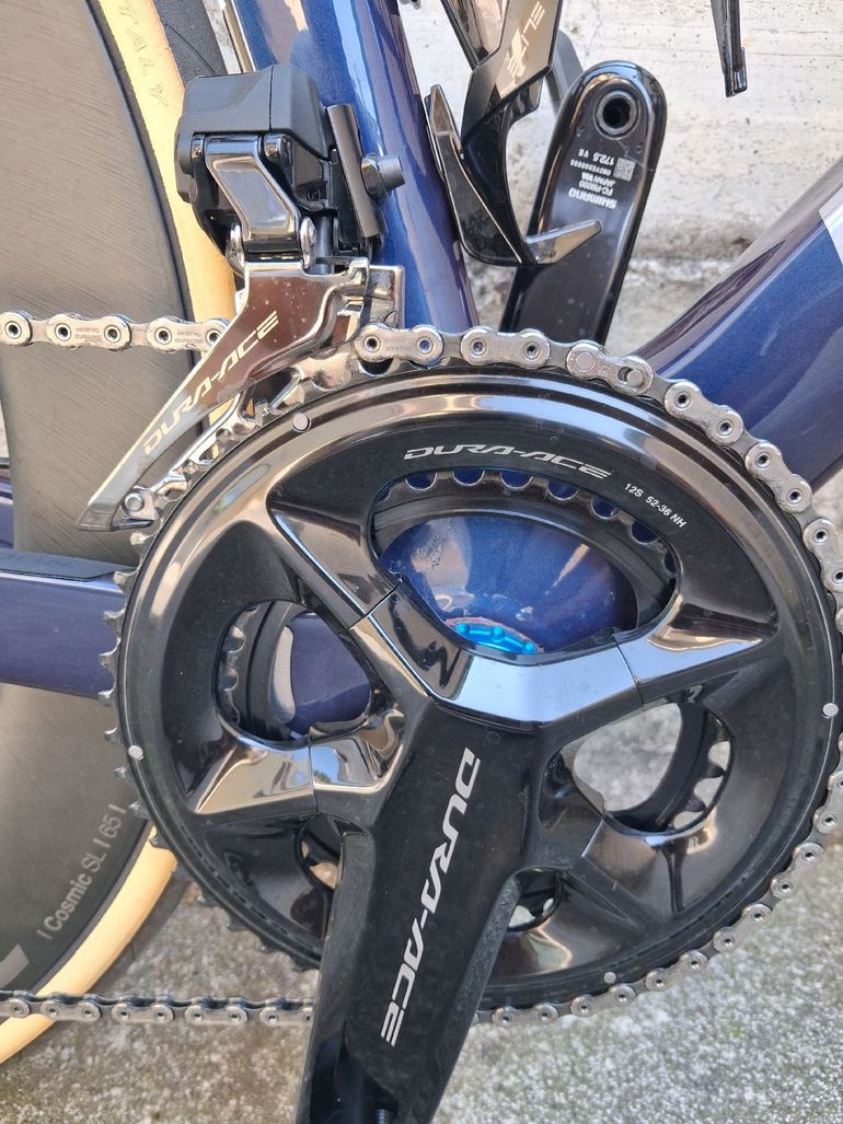 Used Factor OSTRO VAM Shimano Dura-Ace Di2 9270 2023 2023 Road & Gravel, Blue — image 4 of 7