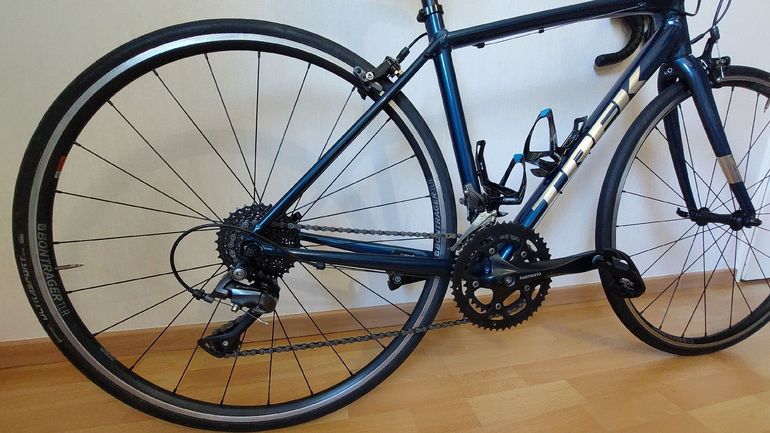 Used Trek Domane AL 2 2021 2021 Road & Gravel, Blue — image 3 of 5