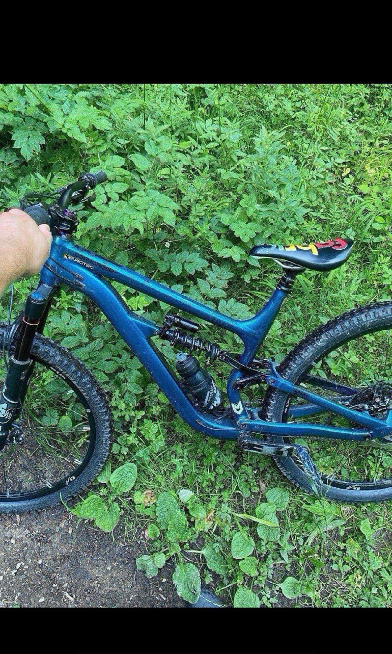 Used Cannondale Habit 4 2019 2019 Mountainbike, Azul — image 4 of 4