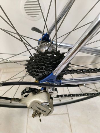 Francesco Moser Custom Campagnolo Chorus 1992 Road & Gravel de segunda mano, Azul — imagen 14 de 14