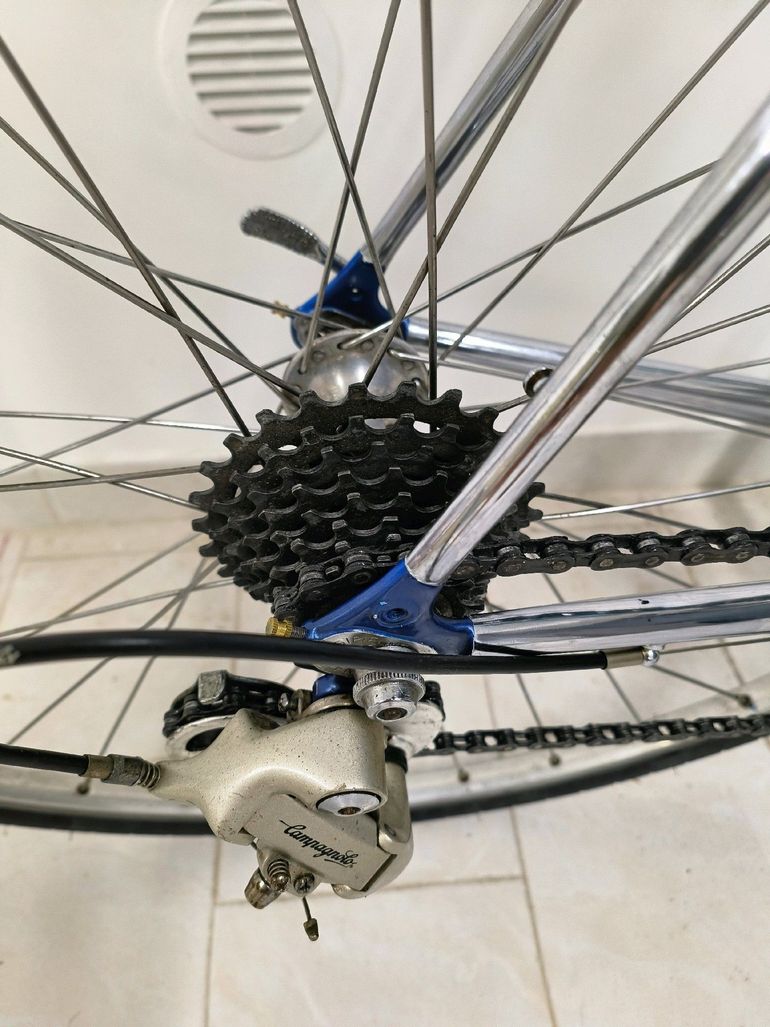Francesco Moser Custom Campagnolo Chorus 1992 Road & Gravel de segunda mano, Azul — imagen 14 de 14