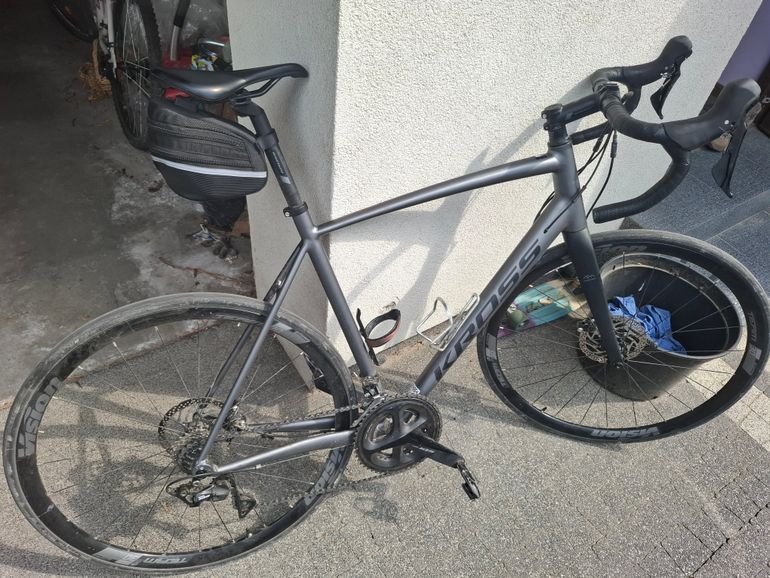 Used Kross Vento Shimano 105 2024 Road & Gravel, Hellgrau — image 4 of 5