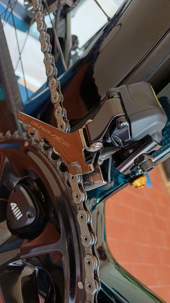 Used Bianchi OLTRE 140TH RC DURA-ACE DI2 2025 2025 Road & Gravel, Blue — image 7 of 10