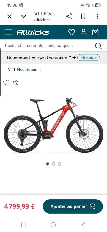 Used Mondraker CHASER R 2025 2025 Mountainbike, Red, 29 — image 3 of 3