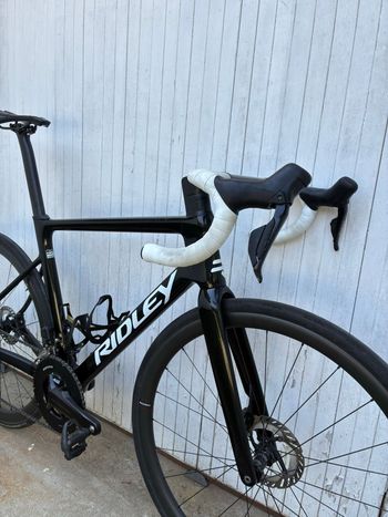 Used Ridley Falcn RS - Shimano 105 DI2 // 2x12s 2023 2023 Road & Gravel, Black — image 3 of 11