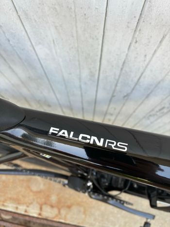 Used Ridley Falcn RS - Shimano 105 DI2 // 2x12s 2023 2023 Road & Gravel, Black — image 7 of 11