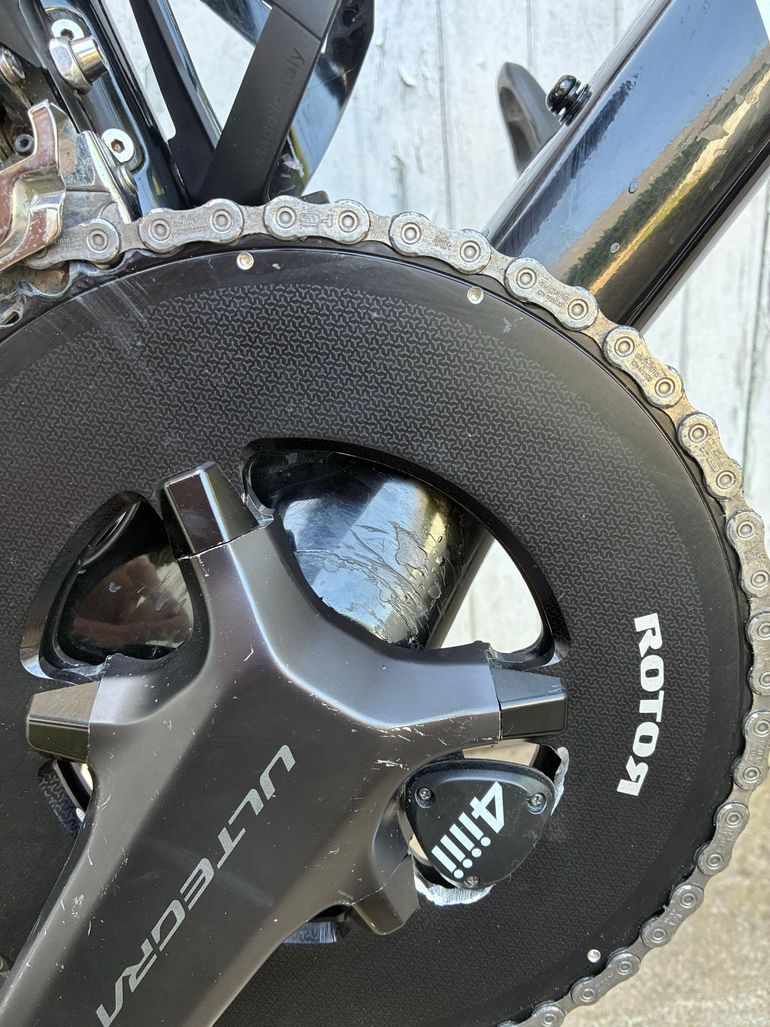 Used Ridley Falcn RS - Shimano 105 DI2 // 2x12s 2023 2023 Road & Gravel, Black — image 10 of 11