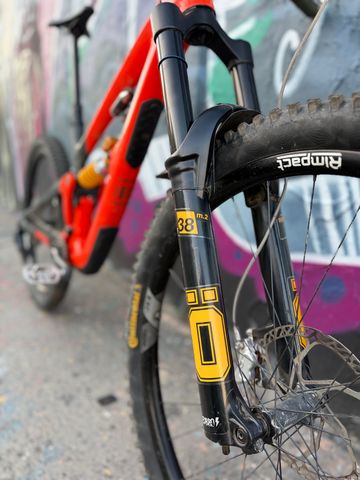 Used Ibis Cycles Ibis HD6 2025 Mountainbike, Orange, Mixed — image 8 of 17