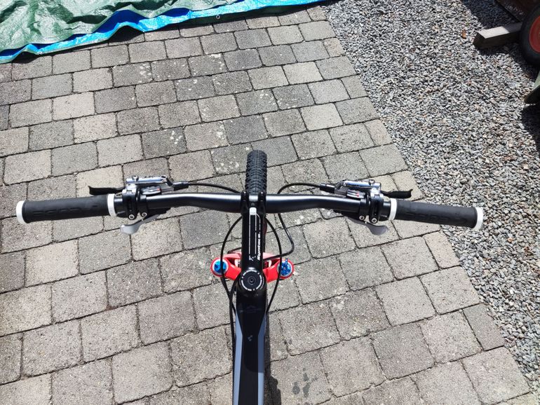 Used CUBE Reaction Shimano Deore XT Di2 2017 Mountainbike, Black — image 8 of 11