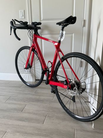 Used Canyon Endurace CF 7 Disc 2023 2023 Road & Gravel, Red — image 5 of 6