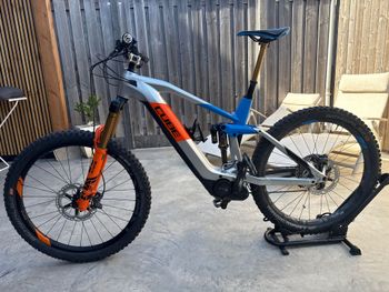 Used CUBE STEREO HYBRID 160 HPC ACTIONTEAM 625 27.5 2020 2020 Mountainbike, Light Gray, 27.5 — image 2 of 4