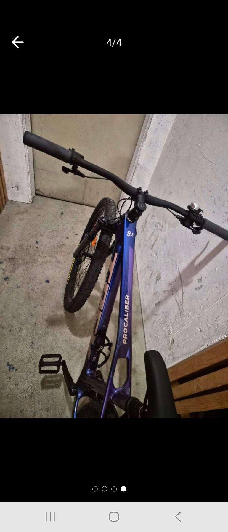 Used Trek Procaliber 9.5 2026 2026 Mountainbike, Blue, 29 — image 3 of 4