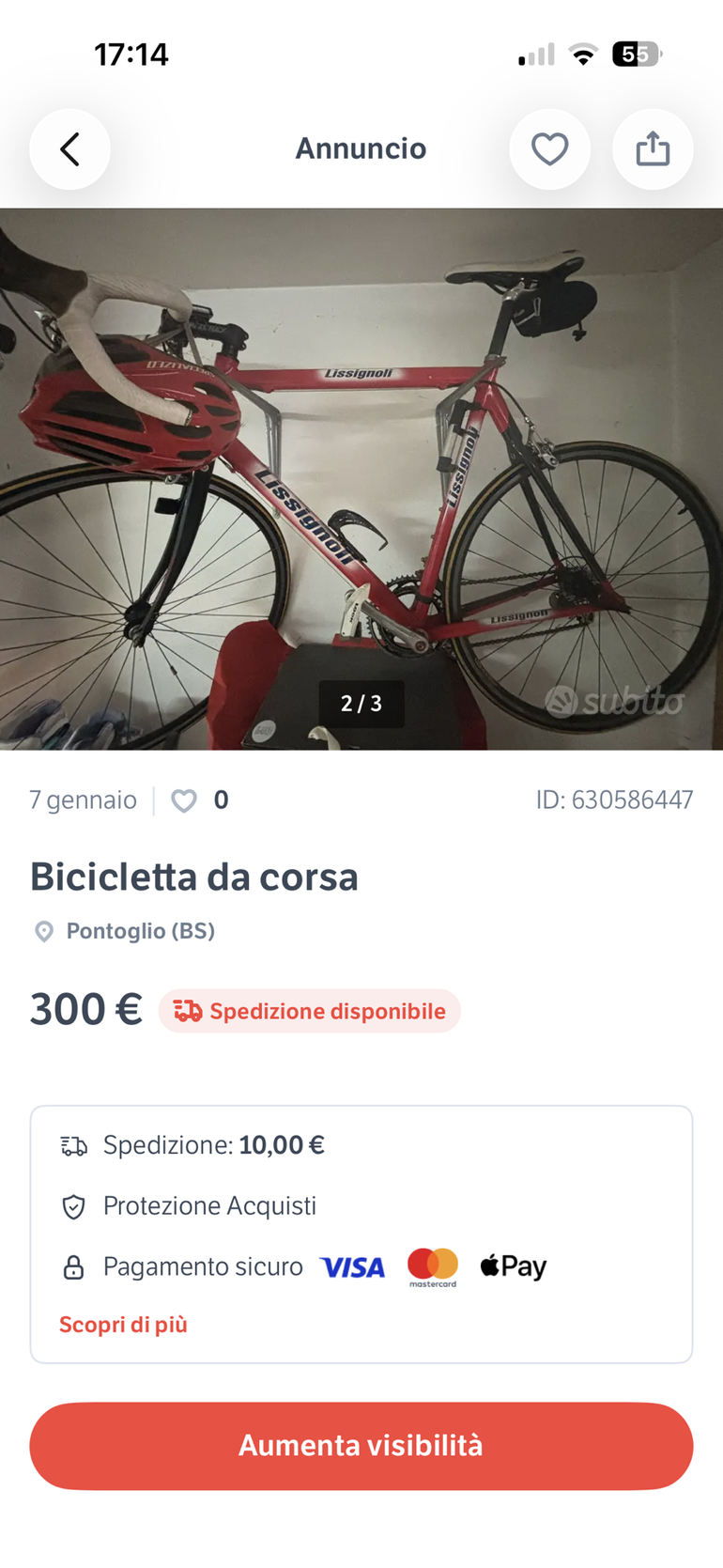 Used lissignol Lissignol Custom Shimano XTR 2012 Road & Gravel, Rot — image 4 of 4