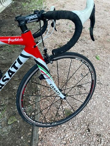 Used Casati Custom Campagnolo Record 2010 Road & Gravel, Red — image 2 of 13