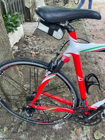 Used Casati Custom Campagnolo Record 2010 Road & Gravel, Red — image 4 of 13