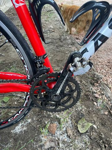 Used Casati Custom Campagnolo Record 2010 Road & Gravel, Red — image 5 of 13