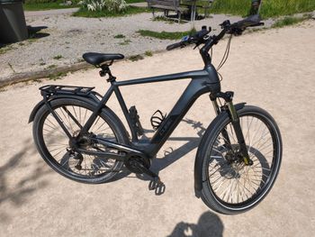 Used CUBE KATHMANDU HYBRID ONE 625 2021 2021 Urban, Light Gray — image 13 of 13