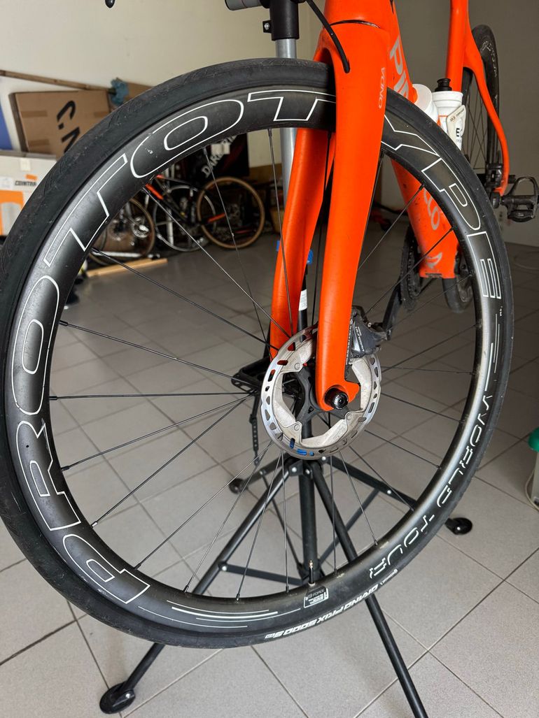 Used Pinarello PARIS 105 11S 2022 2022 Road & Gravel, Orange — image 11 of 11