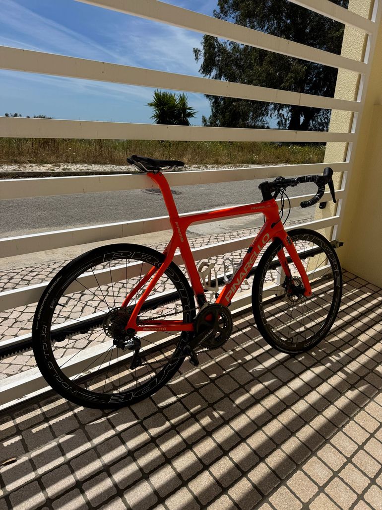 Used Pinarello PARIS 105 11S 2022 2022 Road & Gravel, Orange — image 10 of 11