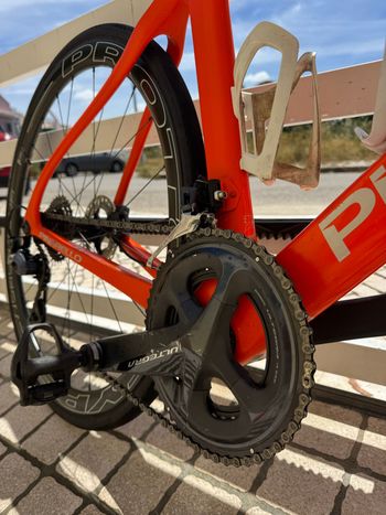 Used Pinarello PARIS 105 11S 2022 2022 Road & Gravel, Orange — image 3 of 11