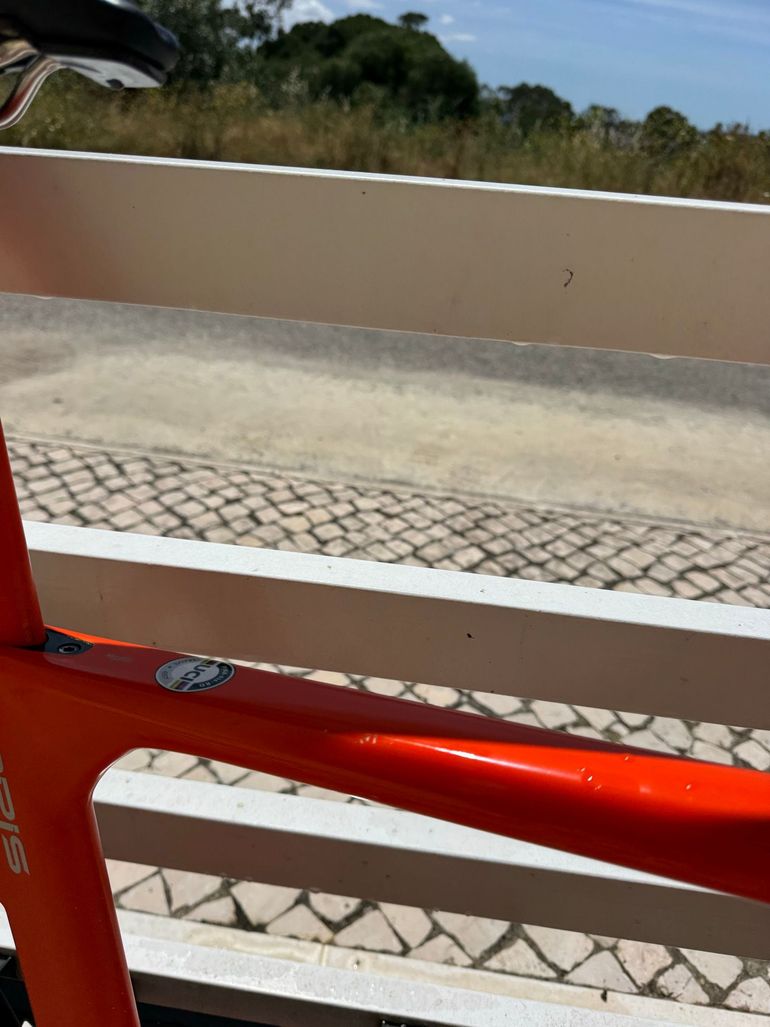 Used Pinarello PARIS 105 11S 2022 2022 Road & Gravel, Orange — image 9 of 11