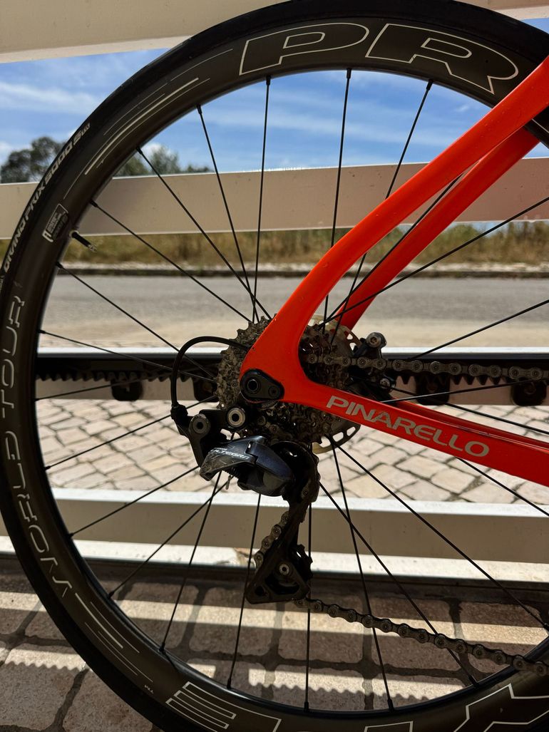 Used Pinarello PARIS 105 11S 2022 2022 Road & Gravel, Orange — image 4 of 11