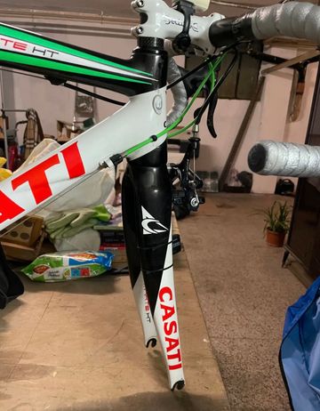 Used Casati Custom Campagnolo Record 2010 Road & Gravel, Green — image 9 of 11