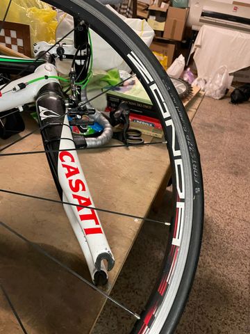 Used Casati Custom Campagnolo Record 2010 Road & Gravel, Green — image 8 of 11