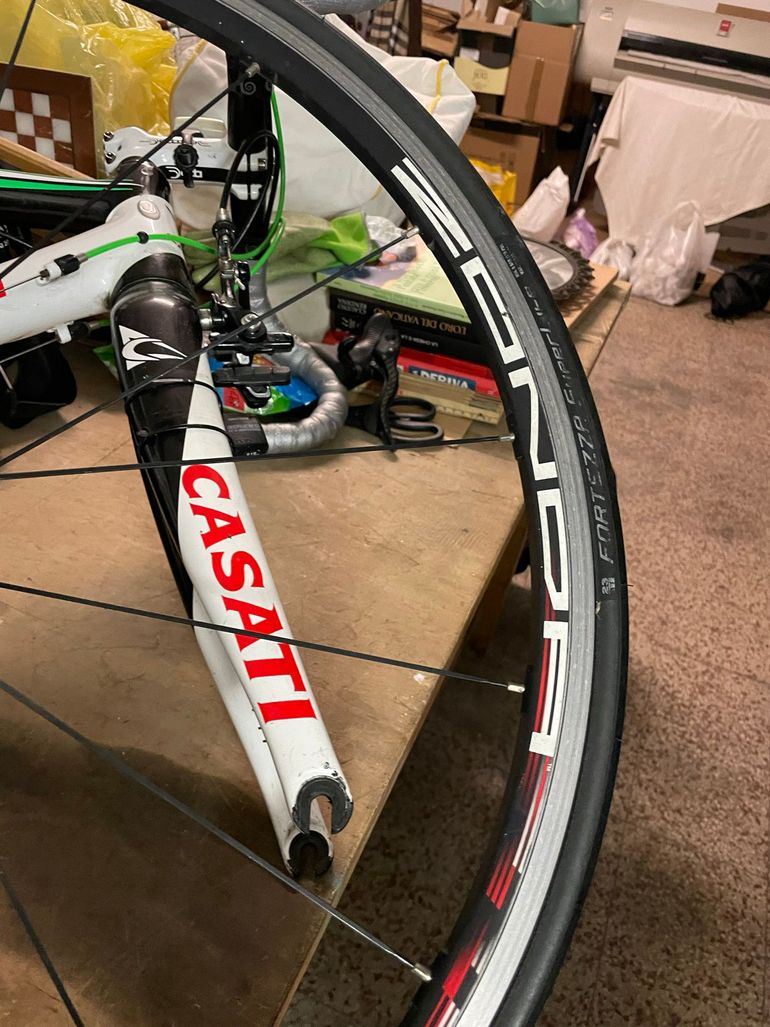 Used Casati Casati Custom Campagnolo Record 2010 Road & Gravel, Green — image 8 of 11