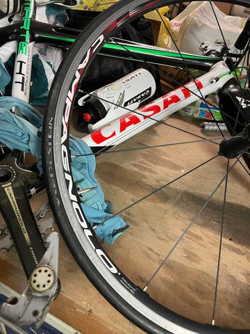 Used Casati Custom Campagnolo Record 2010 Road & Gravel, Green — image 7 of 11