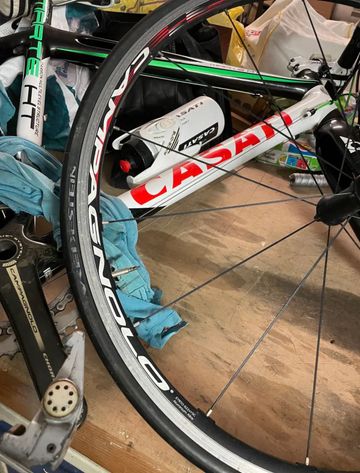 Used Casati Custom Campagnolo Record 2010 Road & Gravel, Green — image 10 of 11