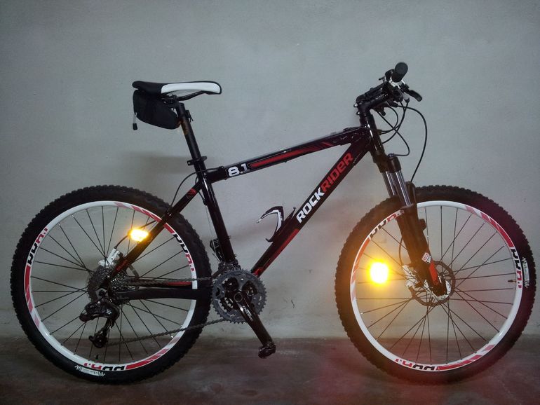 Used ROCKRIDER ROCKRIDER Custom SRAM X7 2012 Mountainbike, Black — image 1 of 4