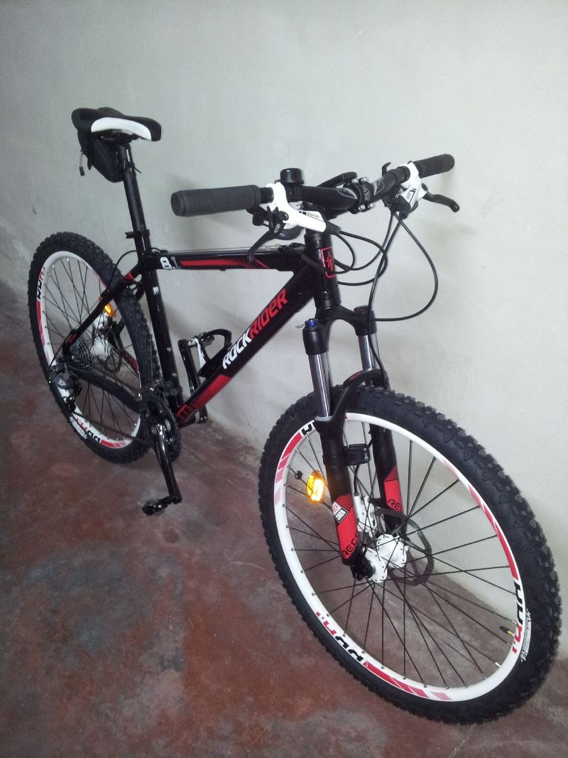 Used ROCKRIDER Custom SRAM X7 2012 Mountainbike, Black — image 2 of 4