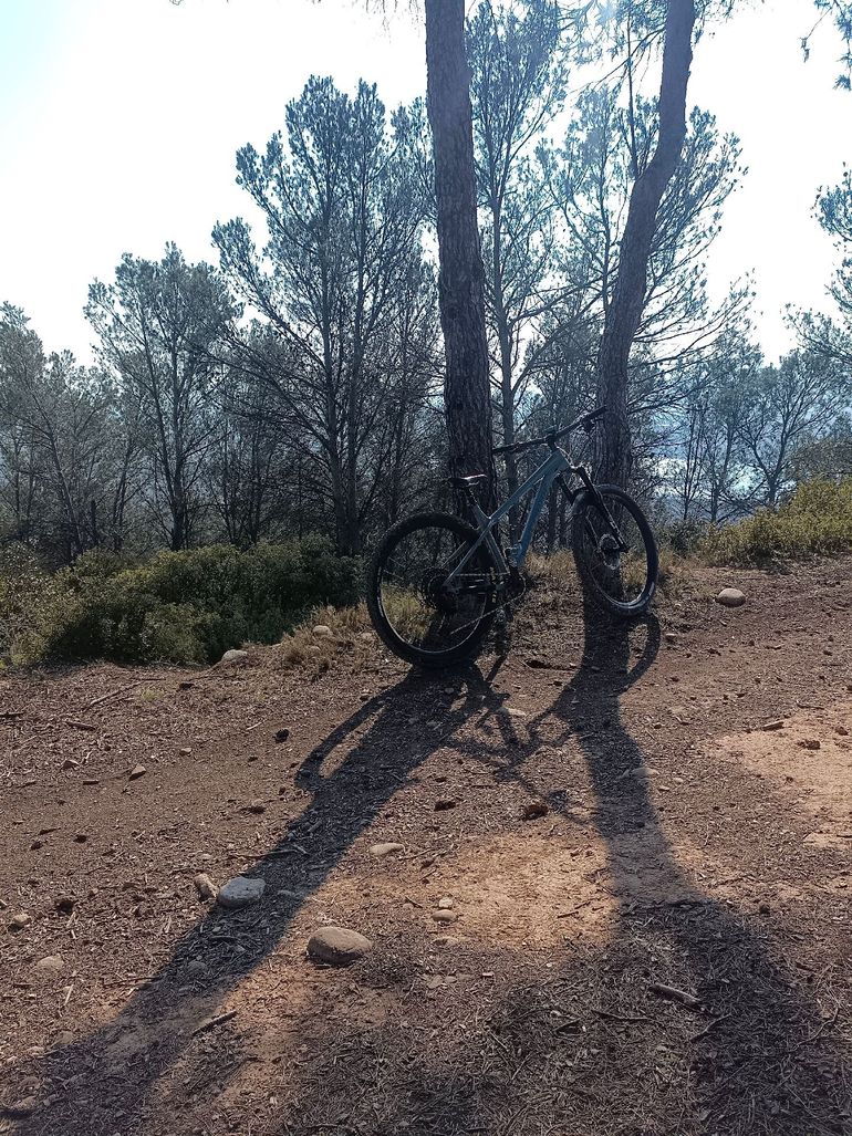 Used Nukeproof Nukeproof Custom SRAM GX Eagle AXS 2022 Mountainbike, Blue — image 2 of 5