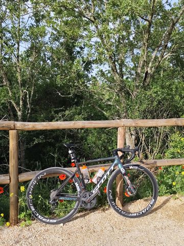 Used Scott Addict RC Pro 2021 Frameset 2021 Road & Gravel, Green — image 1 of 3