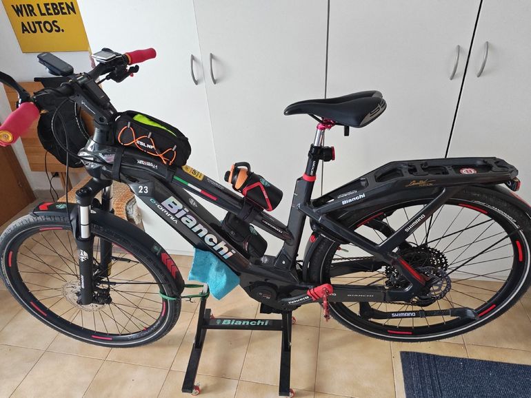 Used Bianchi E-Omnia T-Type Step-Thru Nexus 5SP 2023 2023 Urban, Schwarz — image 1 of 6