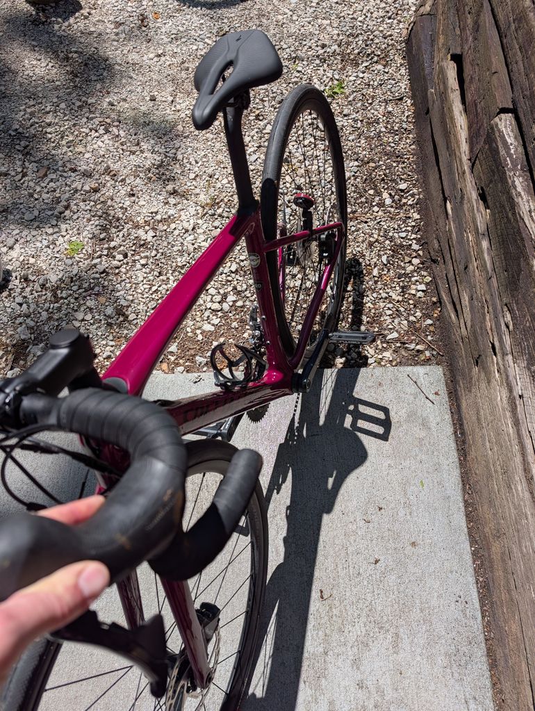 Used Specialized Roubaix 2021 2021 Road & Gravel, Red — image 7 of 10