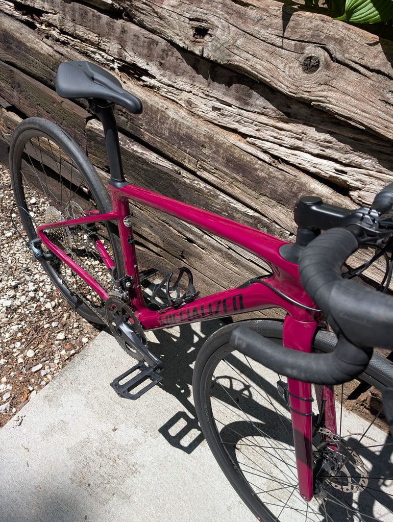Used Specialized Roubaix 2021 2021 Road & Gravel, Red — image 8 of 10