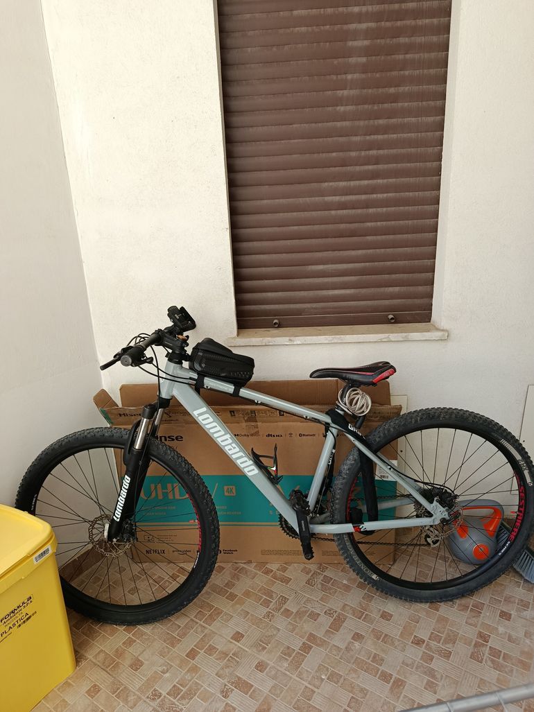 Used LOMBARDO Lombardo Sestriere 270 Hard Tail Front Suspension Mountain Bike 2022 2022 Mountainbike, Grigio chiaro — image 5 of 5