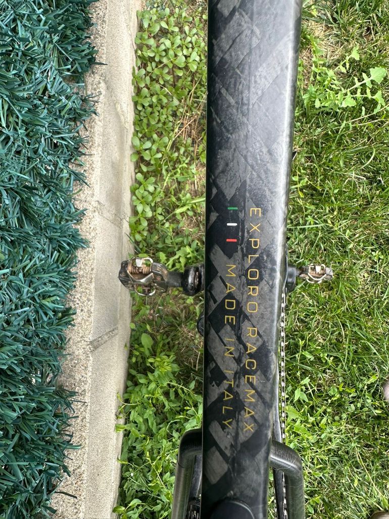 Used 3T Exploro RaceMax BOOST Superlight Red AXS 1X12 Dropbar 2023 2023 Road & Gravel, Black — image 7 of 7