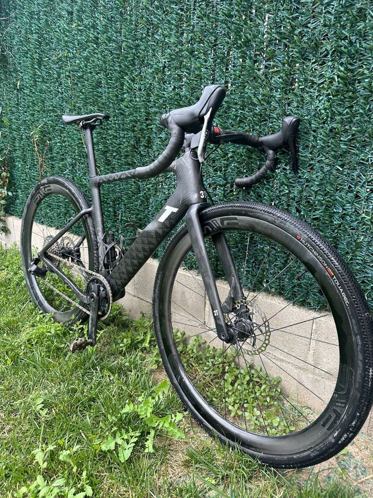Used 3T Exploro RaceMax BOOST Superlight Red AXS 1X12 Dropbar 2023 2023 Road & Gravel, Black — image 6 of 7