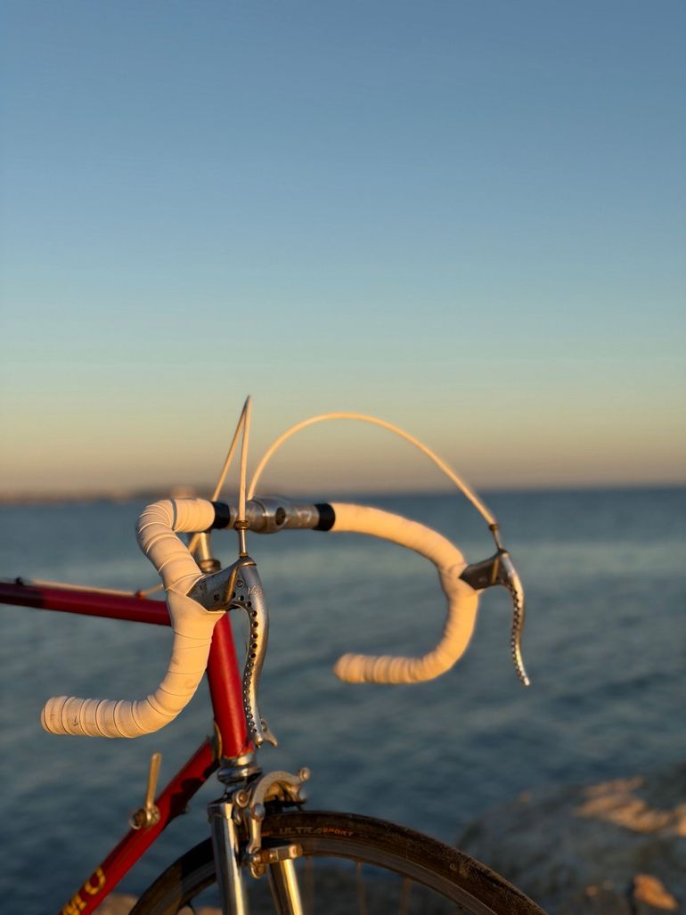 Used Olmo Custom Campagnolo Super Record 1980 Road & Gravel, Red — image 4 of 8
